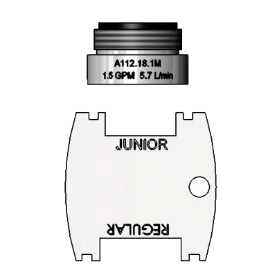 T&S Brass B-0199-08-WS Aerator Vandal Resistant