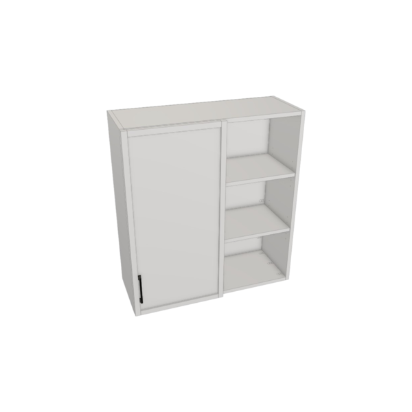 Fresno Pure White Box  Wall Blind Corner Kit - 33"x 36"x 13"