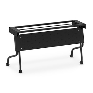 PBF60 60" BUDGET FLIP TOP TABLE BASE- BLACK