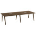 PL437THALF 47" x 60" CONFERENCE TABLE TOP - Modern Walnut