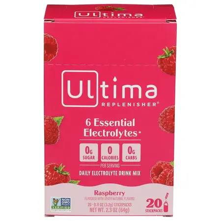 VIT/ELECTROLYTE MIX RASPBERRY | 20/2.5 OZ