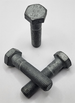 M12 - 1.25 X 50MM DIN 960 PT HEX HEAD CAP SCREW 10.9 GEOMET 321 GREY PLUS ML SEALER