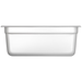 Carlisle 607144 Light Gauge Stainless Steel 1/4 Size 4" Deep Foo