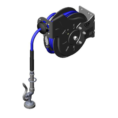 T&S Brass B-7212-01M Hose Reel System Open
