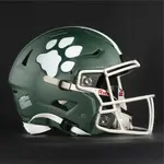 Throwback Game Football Helmet Decals