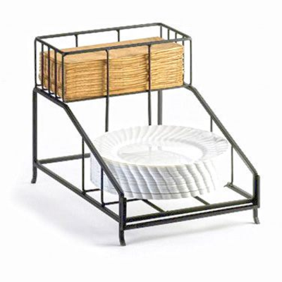 Cal-Mil 1455 9-1/2"W x 14"D x 10"H Napkin/Plate Display