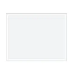 7 X 5.5" 2 MIL "CLEAR FACE" PACKING LIST ENVELOPE, 1000/CS   PL21