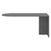 PL131 66" BULLET DESK - Newport Gray