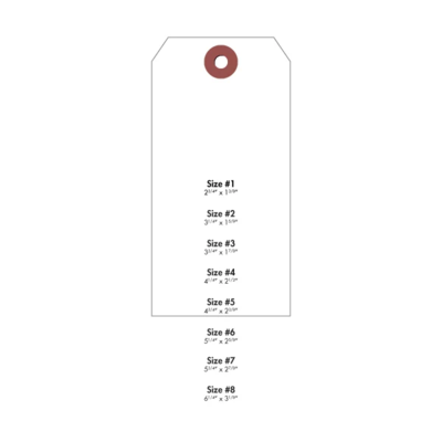 #5 Synthetic Tag - White