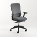 58811 KONFURB NUVÉ CHAIR - Black Frame w/Charcoal Seat