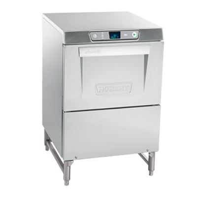 Hobart LXGER-2 Advansys Glasswasher with Energy Recovery Hot Water Sanitation