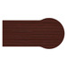 PL106 71" Q TOP- MAHOGANY