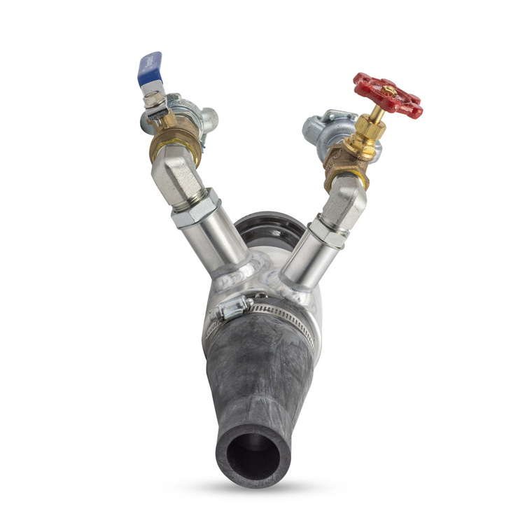 2" Dual Port Nozzle Assembly w/Heavy Duty Ends