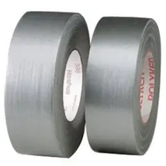 223 4" X 60 YARD 10 MIL SILVER DUCT TAPE, 12 RL/CA 681034, RUBBER ADHESIVE