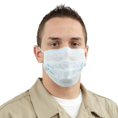 Foodservice Essentials 630-540 Blue Face Mask