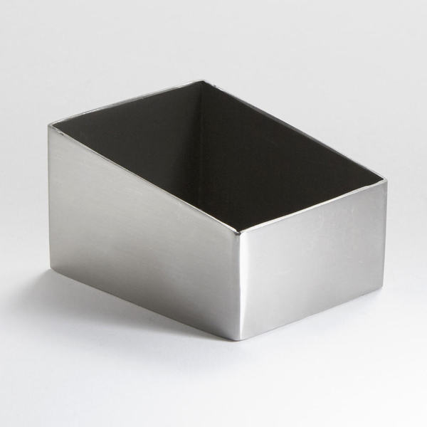 Satin Finish Stainless Steel Sugar Packet/Cube Holders