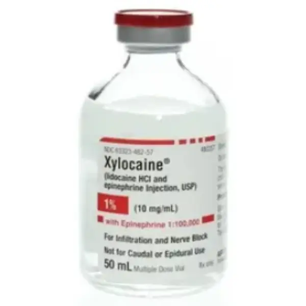 Xylocaine w/epi, Injection, 1%, 50 mL (1/ea) Vial NDC 63323048257