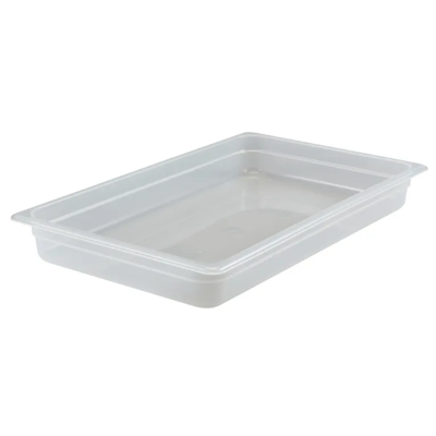 Cambro 14PP190 Full Size 4" Deep Translucent Food Pan, 13.7 qt