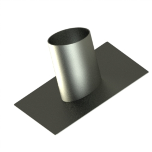 203mm 15 Deg Lead Flash (4lb Lead) - (9" Act to Suit 8" SW or 6" TW)