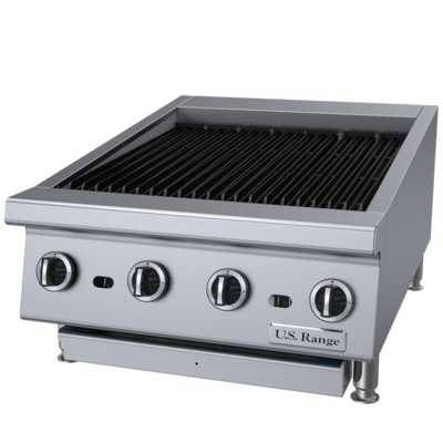 Garland UTBG24-NR24 Heavy Duty 24" Fixed Grate Countertop Charbroiler