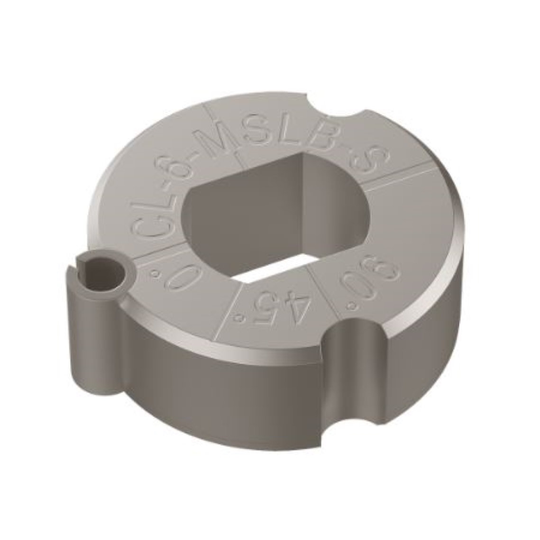 Carr Lane CL-8A-MSLB-S Multi-angle Slotted Locator Bushing, Stainless Steel