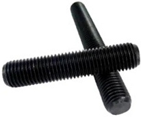 7/16" - 20 X 24" FULLY THREADED STRAIGHT ROD SAE J429 GR 8 PLAIN