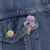 FLORAL PIN IRIS