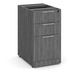PL166  BOX/BOX/FILE PEDESTAL- NEWPORT GRAY