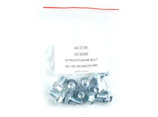 GX Series Flange Bolt for GX 120-160-240-270-390 - 6mm x 10mm