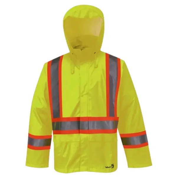VIKING 6055FRJG - Viking Handyman® FR PU Rain Jacket - Green