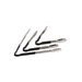 Winco 12" Black-Handled Tong