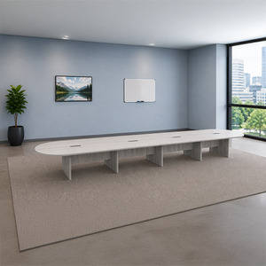 CLAAR7216N - 18ft. Arena Conference Table with Panel Base