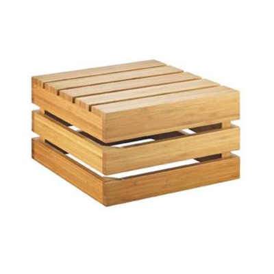 Cal-Mil 3332-7-60 12"W x 12"D x 7"H Crate Riser