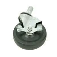 Thunder Group PLCB5140B | Buy Economy Wire Shelving Rubber 5" Caster w/Brake