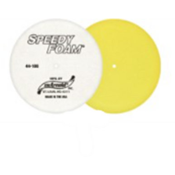Yellow Speedy Foam Loop Backing Pad 50 PPI