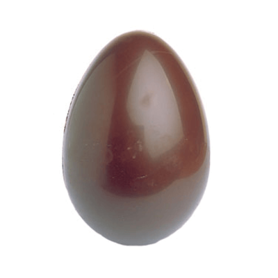Matfer Bourgeat 382031 Glossy Egg Chocolate Mold