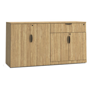 CLAST1025N, Lateral Storage Credenza w/Buffet Drawer - Aspen
