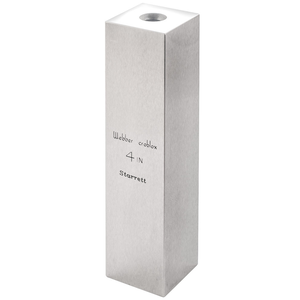 STARRETT SC 4.000 A1 Square Croblox Gage Block - 4.000 In., Grade A1