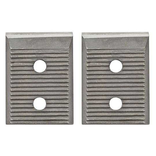 STARRETT PT01932-1 Carbide Tipped Jaws, Pair, 7"