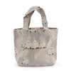 Tote Bag Birds Gray