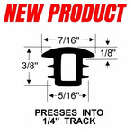 Window Channel Trim Weatherstrip