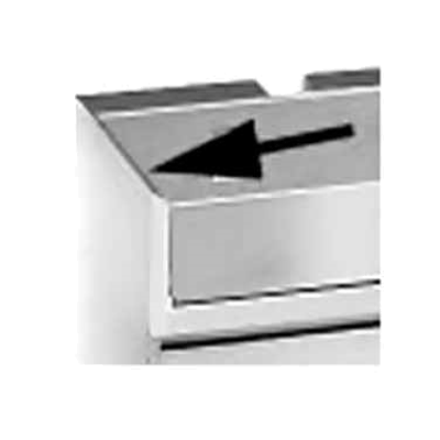 Advance Tabco TA-31 Side Splash 5" High