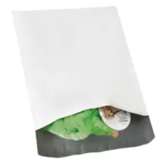 6 X 9" WHITE POLY MAILER, SELF SEAL, TEAR STRIP, 100/CS   B871100PK