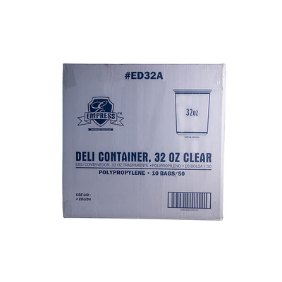 Empress ED32A 32Oz Clear Deli Container