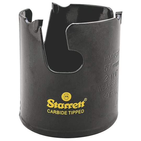 STARRETT MPH0214 2-1/4'' (57mm) Carbide Tipped Multi-Purpose Hole Saw