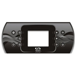 Gecko Series in.k45 7-Button Keypad Overlay 80-0238-K