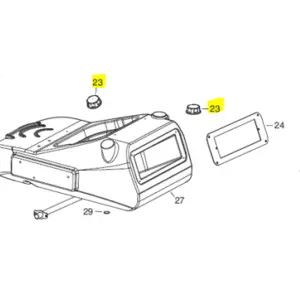 Veloci Heater Replacement Tank Fuel Cap