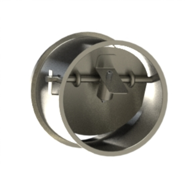 102mm Damper w/ Lock Quadrant