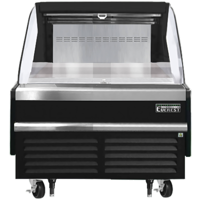 Everest EOMH-36-B-35-S Open Air Merchandiser 2-Tier Shelf Riser, 115v, NSF - 5.6 cu. ft.