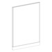 P6748 NON-POWER Webb Panel - 67"H x 48"W Aspen Fabric, Silver